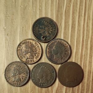 Vintage Indian Head Pennies Collection